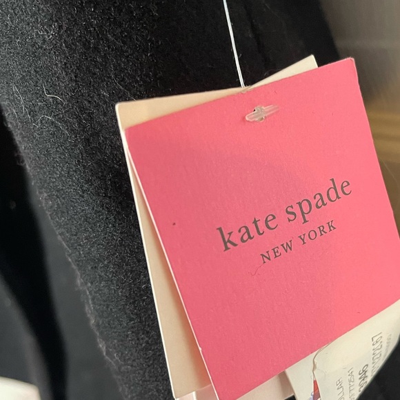 Kate Spade new york Faux-Fur-Trim Coat - Picture 3 of 6